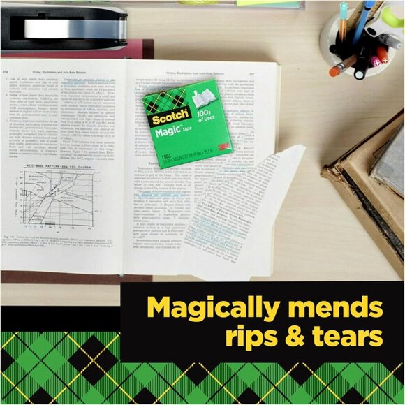 Magic Tape, Invisible, Home Office Supplies and Back to School Supplies for Coll - Picture 6 of 11